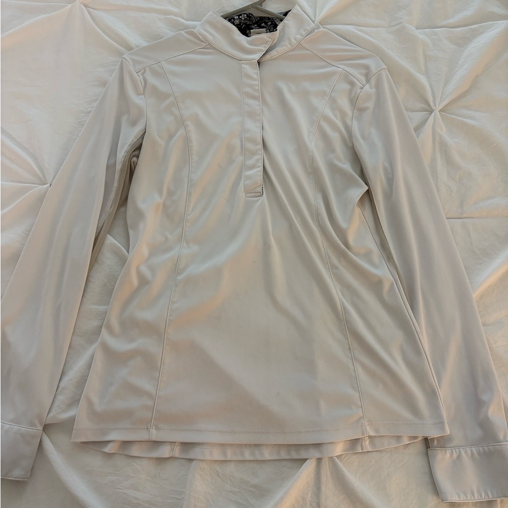 Women's Equestrian Riding Show Shirt Size L